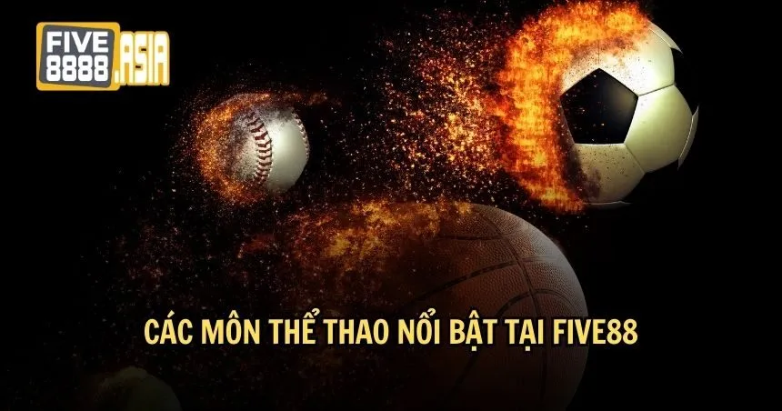 Tổng hợp các môn thể thao FIVE88
