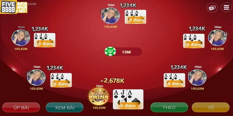 Luật chơi Liêng FIVE88 đơn giản và dễ hiểu